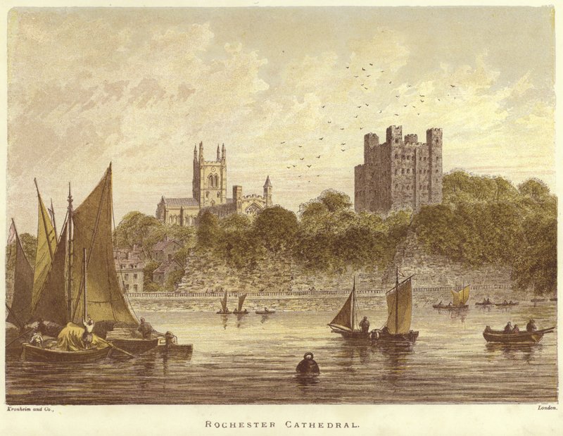 Rochester katedrálisa Rochesterben alkotó: English School