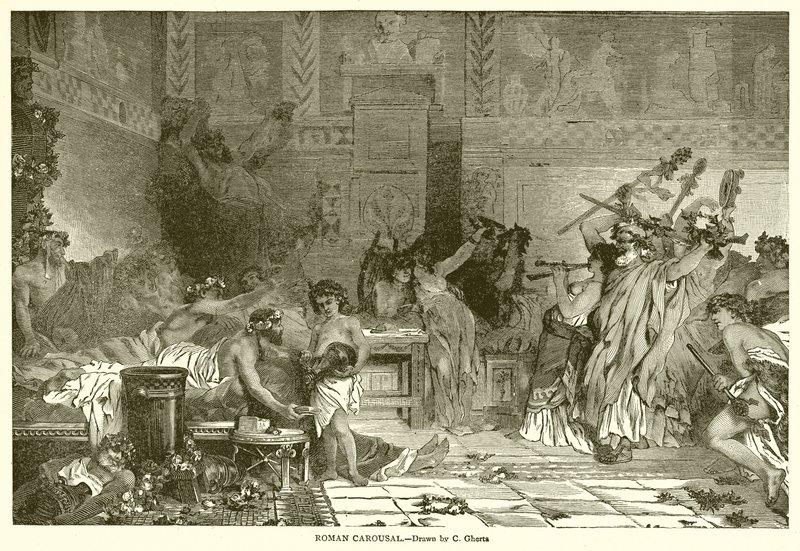 Római körhinta alkotó: English School