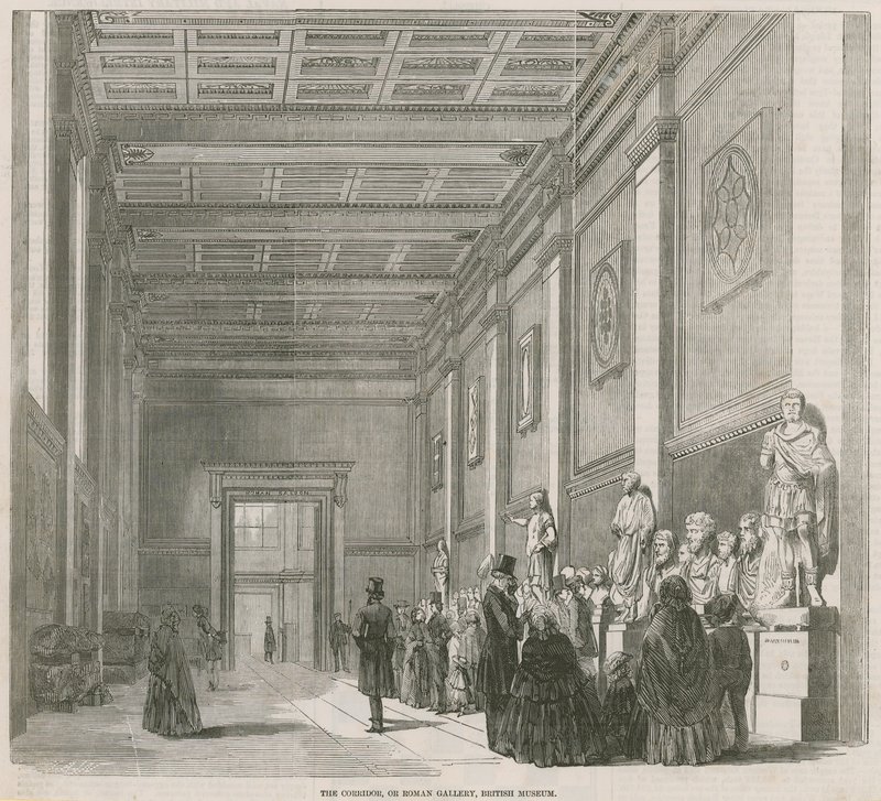 Római Galéria a British Múzeumban alkotó: English School