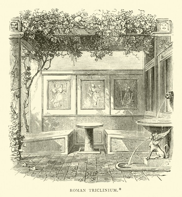 római étkező alkotó: English School