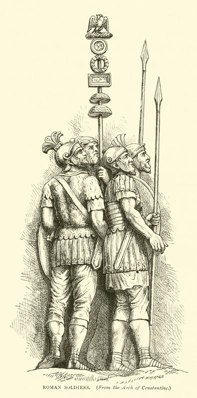 római katonák alkotó: English School