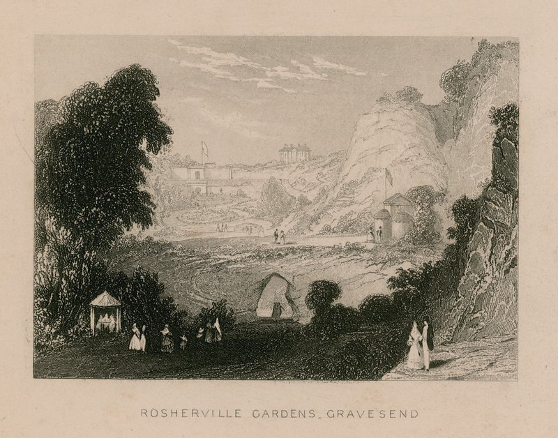 Rosherville Gardens, Gravesend alkotó: English School