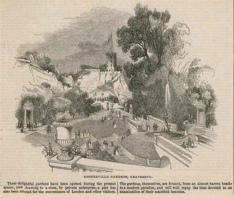 Rosherville Gardens, Gravesend alkotó: English School