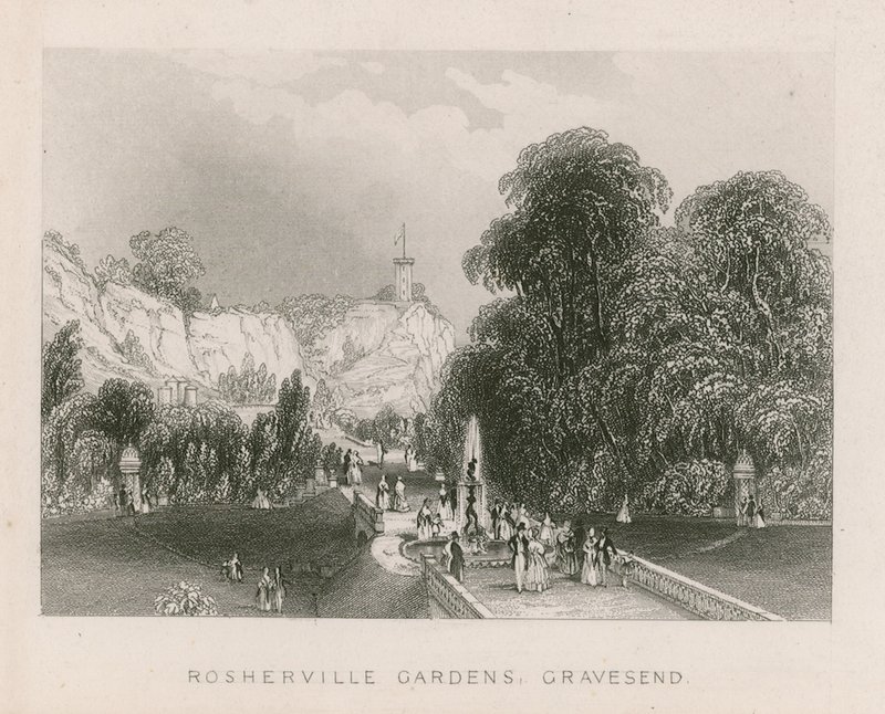 Rosherville Gardens, Gravesend alkotó: English School