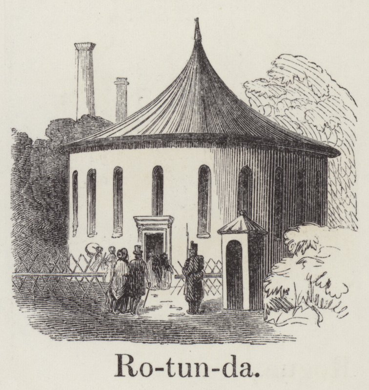 Rotunda (metszet) alkotó: English School