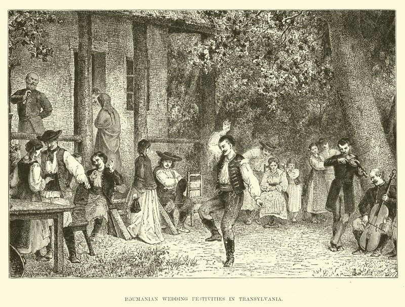 Román esküvői ünnepségek Erdélyben alkotó: English School