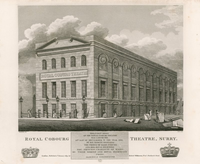 Royal Cobourg Színház, Surrey alkotó: English School