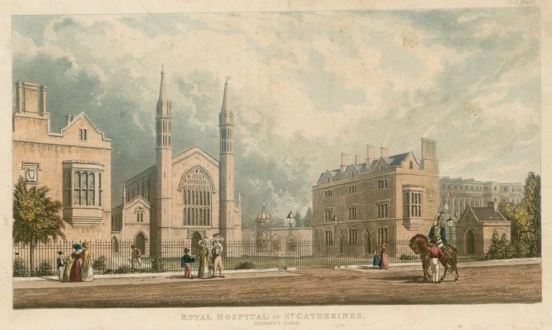 Royal Hospital of St Catherines, Regents Park, London alkotó: English School
