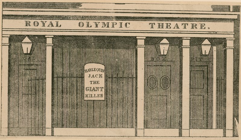 Királyi Olimpiai Színház, London alkotó: English School