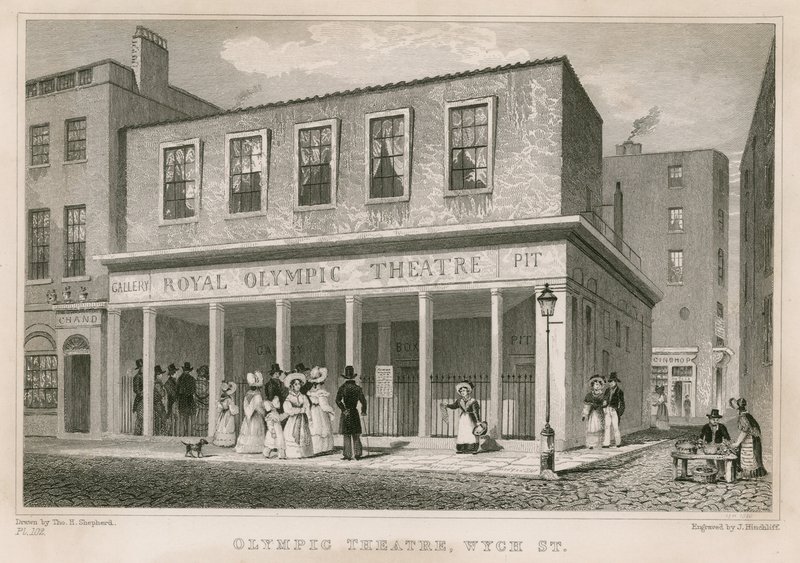 Királyi Olimpiai Színház, Wych Street, London alkotó: English School