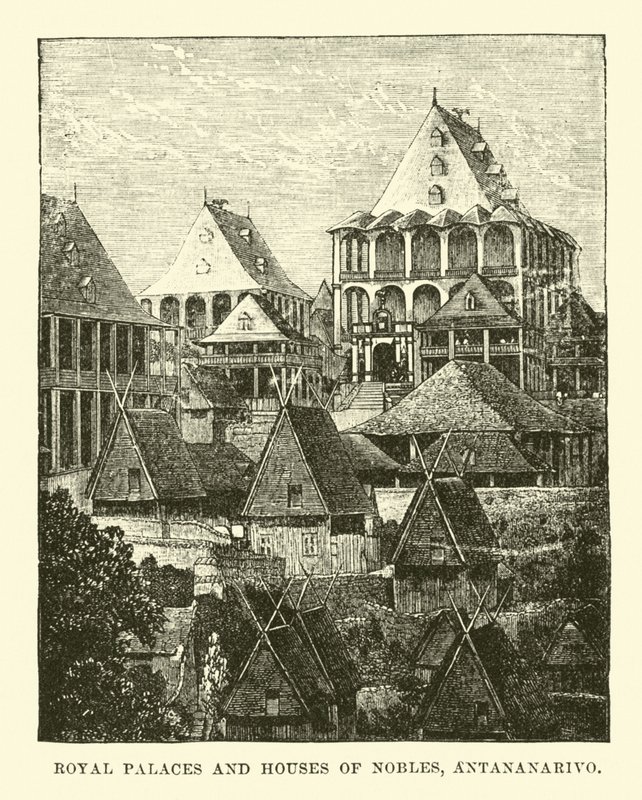 Királyi paloták és nemesek házai, Antananarivo alkotó: English School