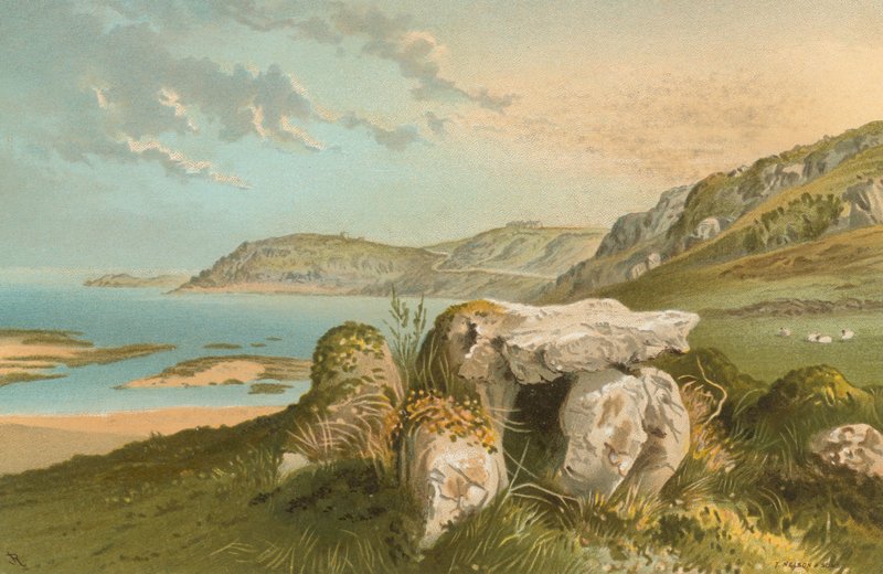 Rozel Bay és Druidical Remains – Jersey alkotó: English School
