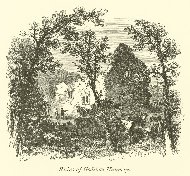 Ruins of Godstow Nunnery  alkotó: English School