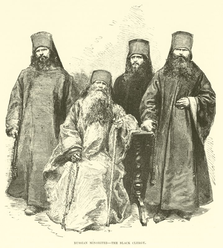 orosz kisebbségek, a fekete papság alkotó: English School