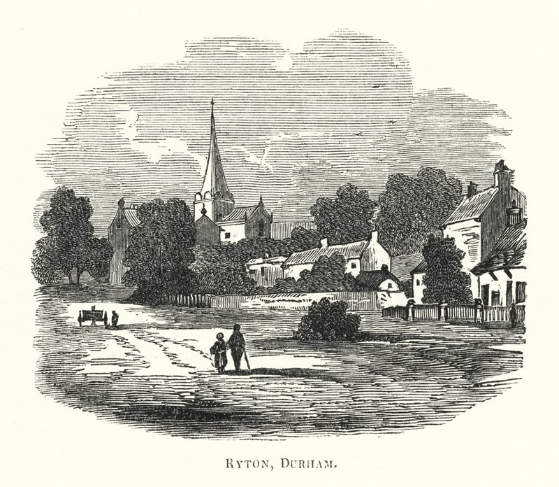 Ryton, Durham (metszet) alkotó: English School