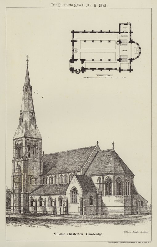 S Luke Chesterton, Cambridge (metszet) alkotó: English School