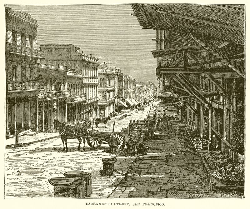 Sacramento Street, San Francisco alkotó: English School
