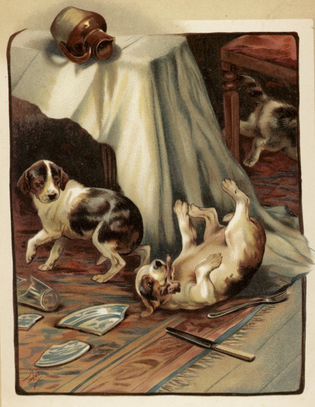 Szomorú befejezés (chromolitho) alkotó: English School