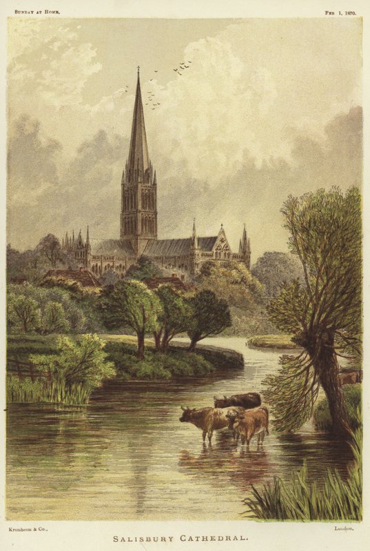 Salisbury katedrálisa Salisburyben alkotó: English School