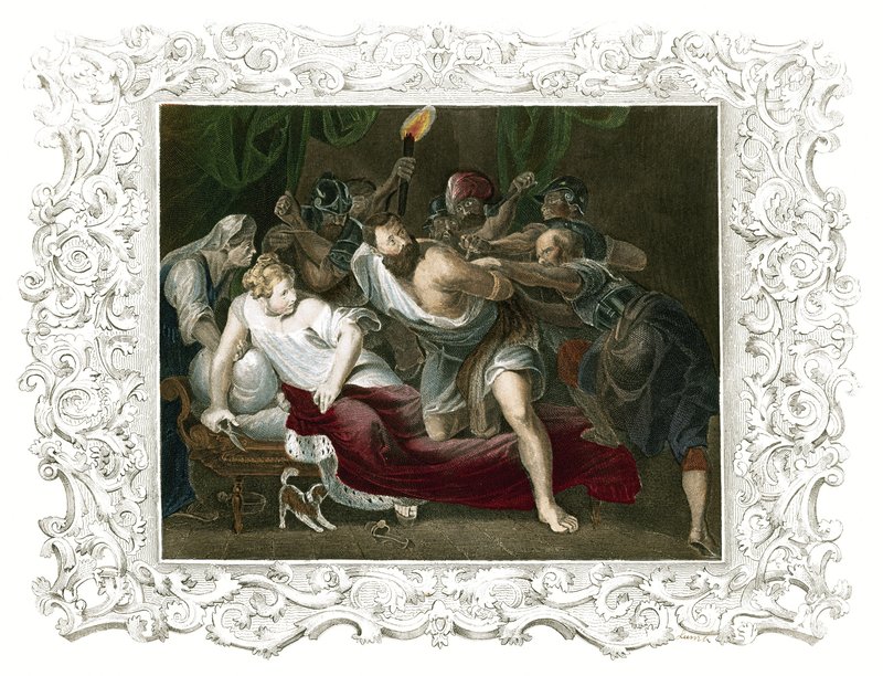 Sámson és Delila alkotó: English School