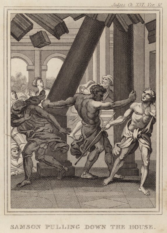 Sámson lebontja a Házat alkotó: English School