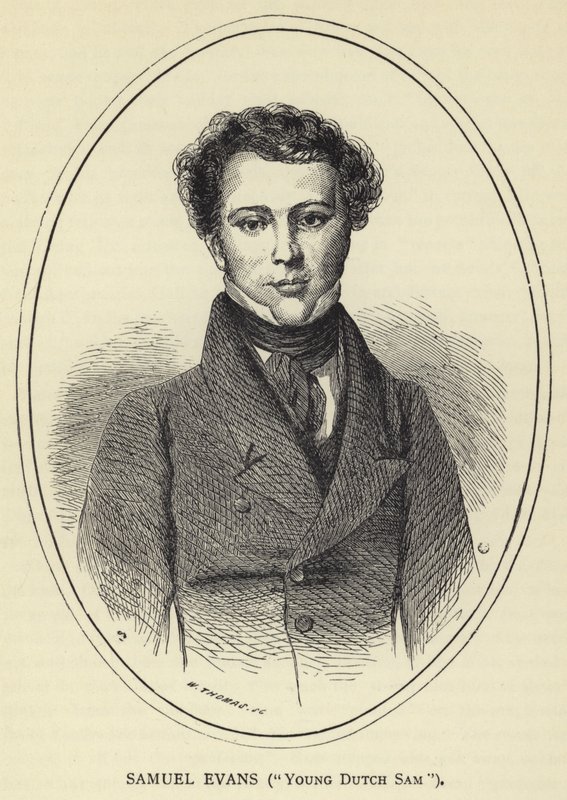 Samuel Evans, fiatal holland Sam alkotó: English School