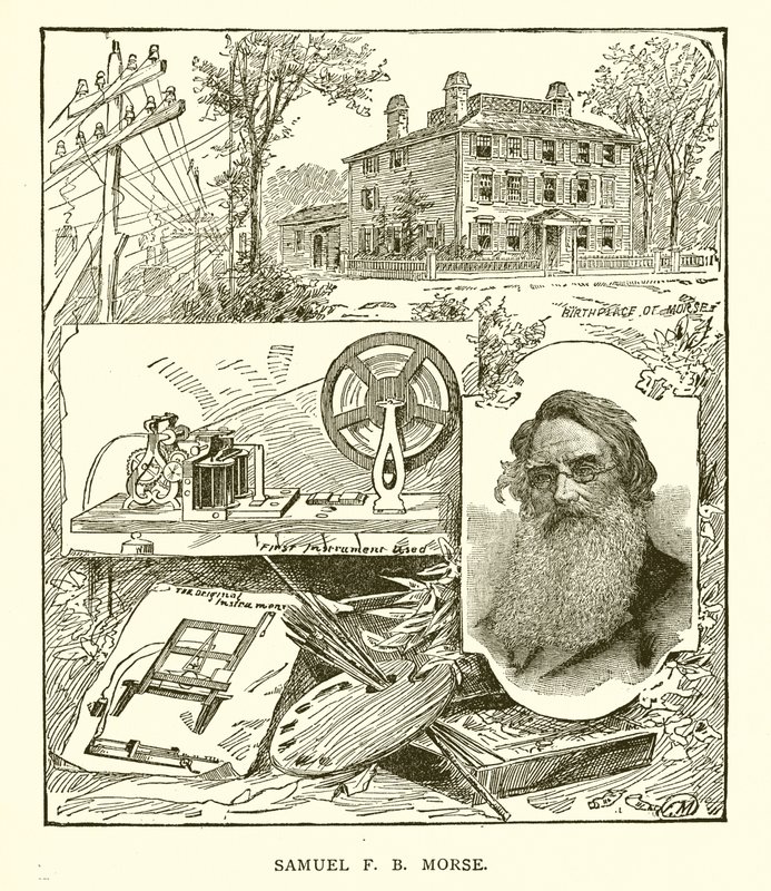 Samuel F. B. Morse alkotó: English School