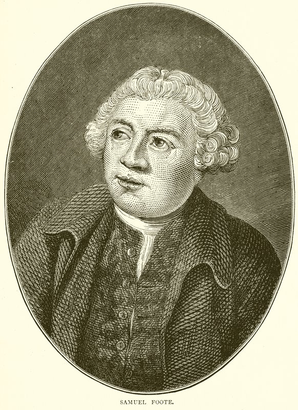 Samuel Foote alkotó: English School