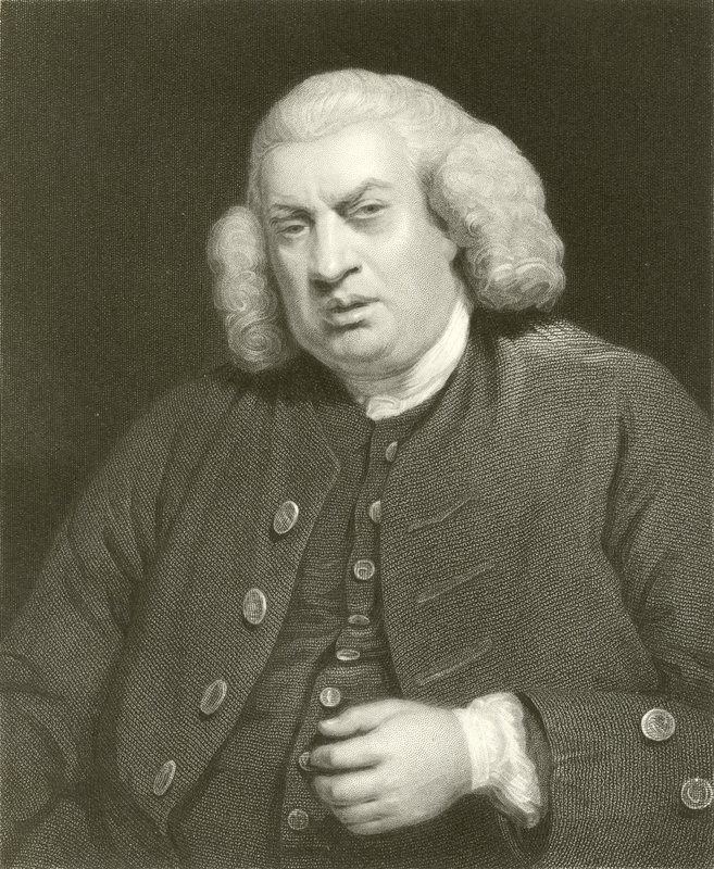 Samuel Johnson alkotó: English School