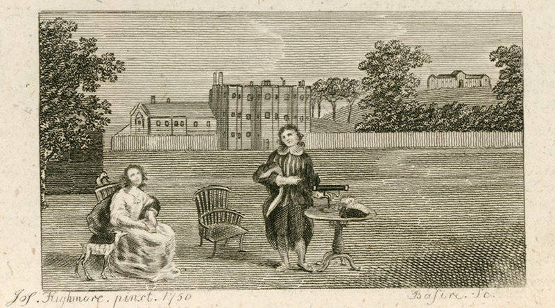 Samuel Richardson és Miss Highmore alkotó: English School
