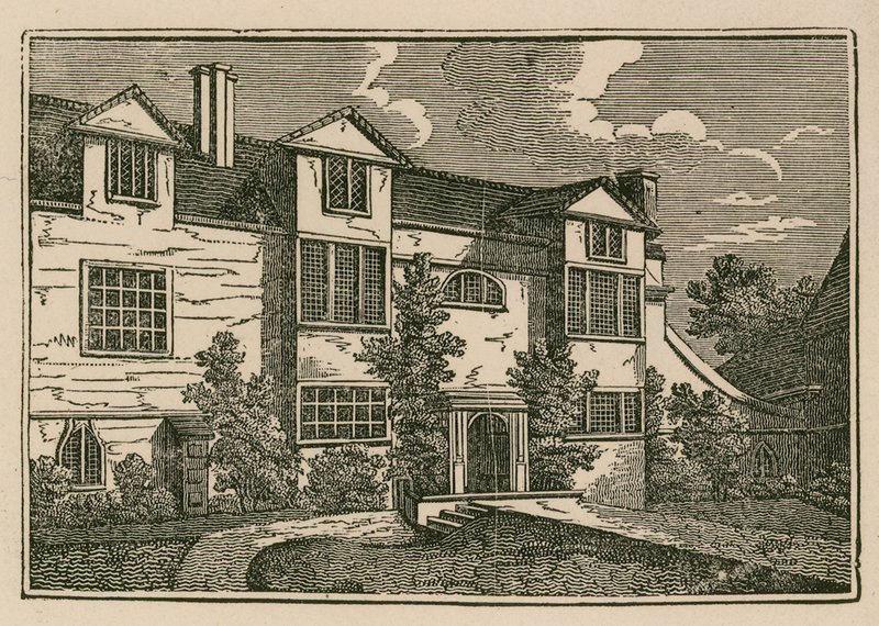 Samuel Richardsons háza Parsons Greenben, Londonban alkotó: English School
