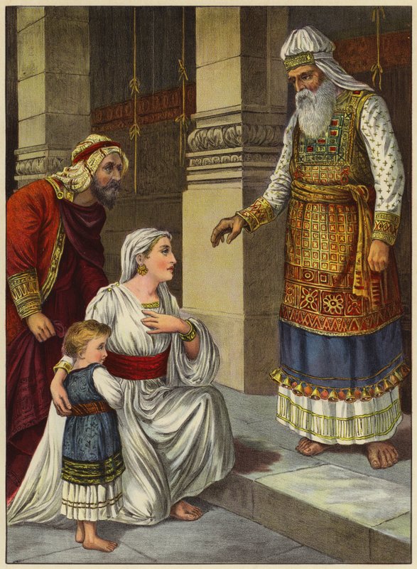 Sámuel Eli elé kerül (színes litográfia) alkotó: English School