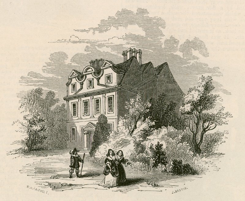 Sandford Manor House, Fulham, London, korábban Nell Gwynne lakóhelye alkotó: English School