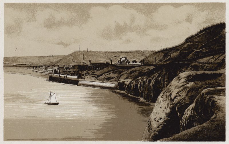 Sandsend (litográfia) alkotó: English School