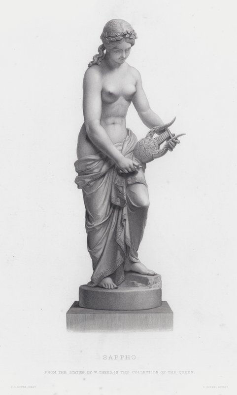 Sappho (metszet) alkotó: English School