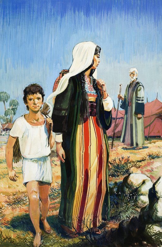 Sarah és Isaac alkotó: English School