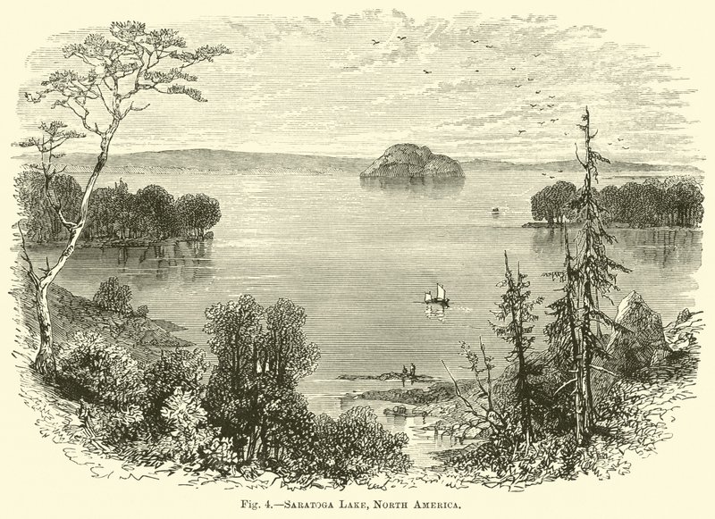 Saratoga-tó, Észak-Amerika alkotó: English School