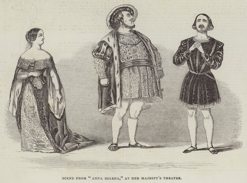 Jelenet az "Anna Bolena" című filmből a Her Majesty
