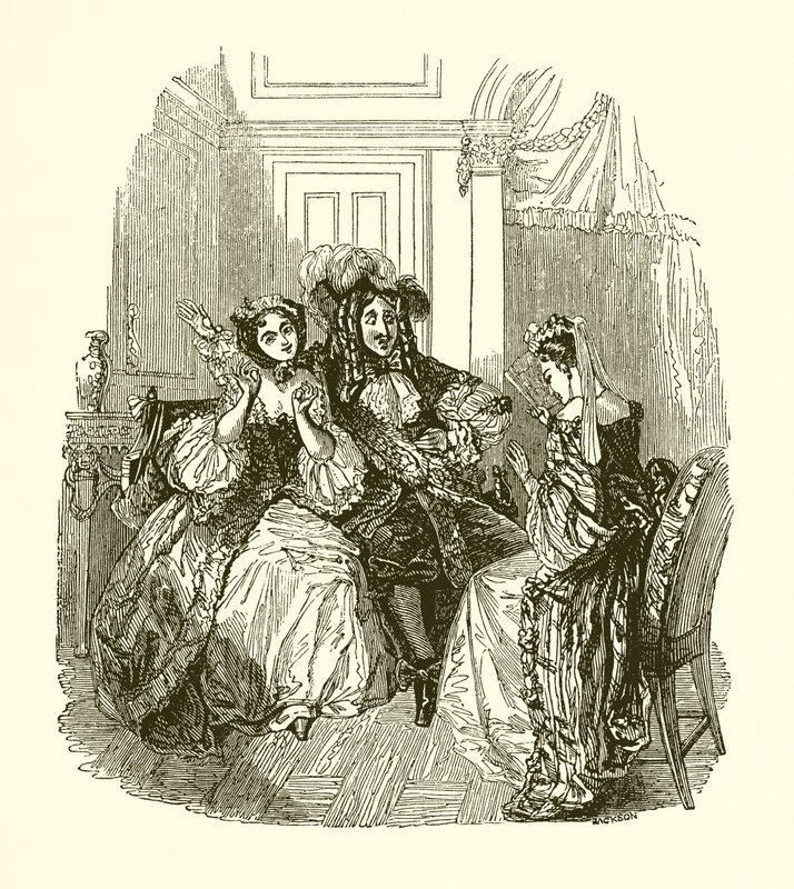 Jelenet a The Precious Ridicles-ből alkotó: English School