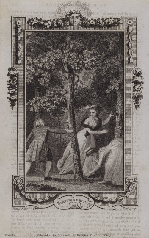 Jelenet az Erényes árvából, Mary Collyer alkotó: English School