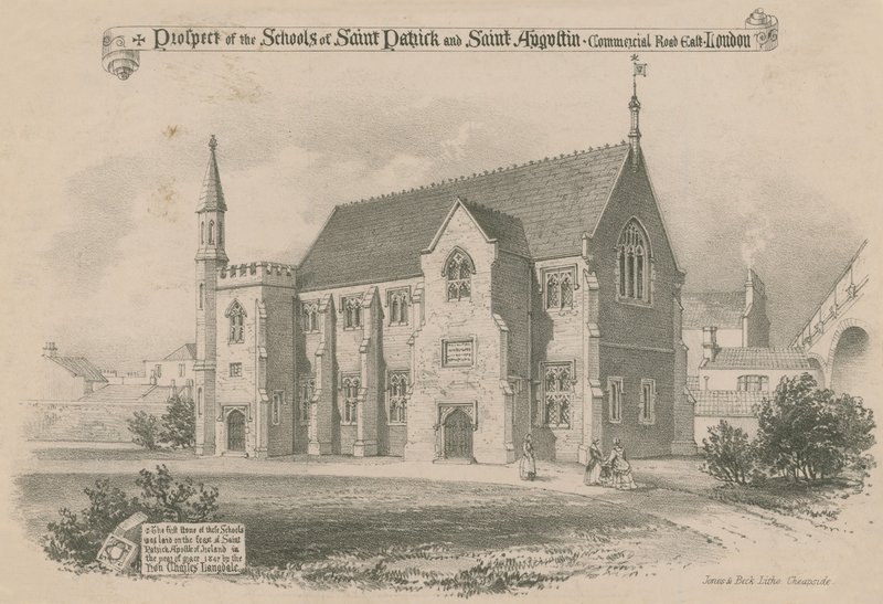 Szent Patrik és Szent Ágoston iskolái alkotó: English School