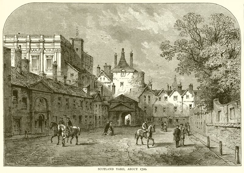 Scotland Yard, 1720 körül alkotó: English School