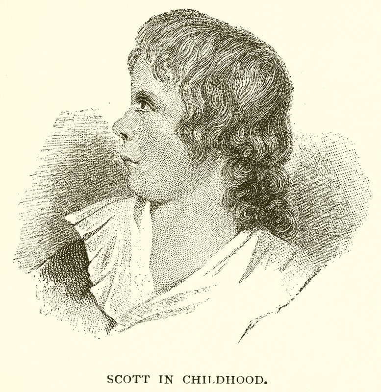 Scott a gyermekkorban alkotó: English School