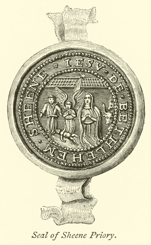 Sheene Priory pecsétje alkotó: English School