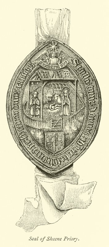 Sheene Priory pecsétje alkotó: English School
