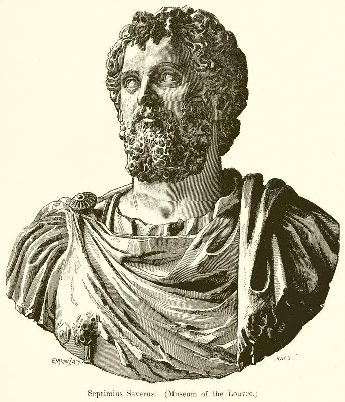 Septimius Perselus. (Louvre Múzeum) alkotó: English School