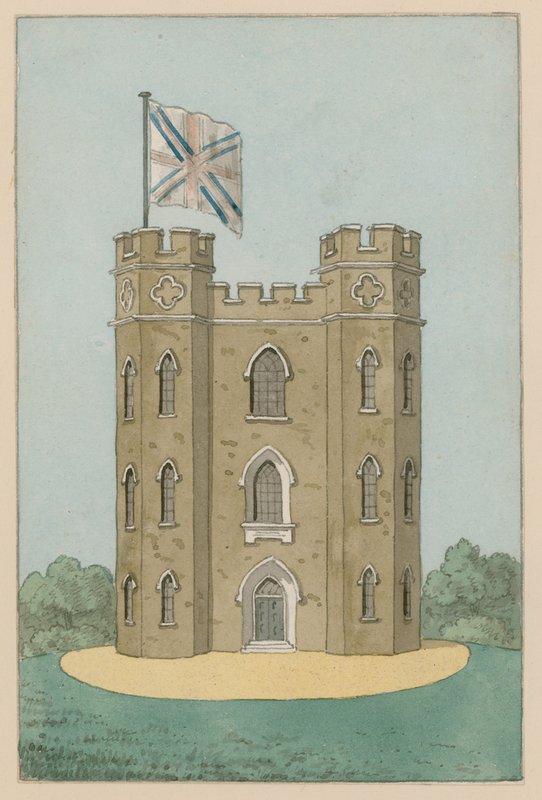 Severndroog kastély a Shooters Hillen alkotó: English School