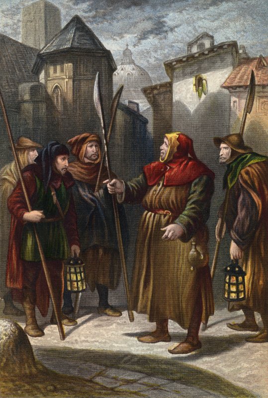 Shakespeare, Sok háborgás a semmiért, III. felvonás, 3. jelenet alkotó: English School