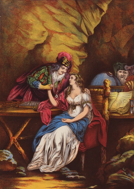 Shakespeare: Shakespeare: A vihar (chromolitho) alkotó: English School