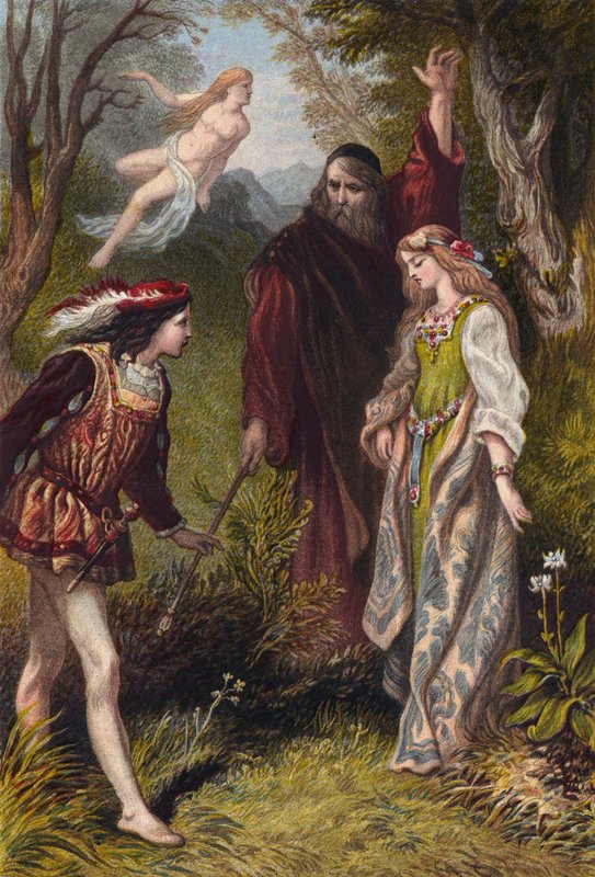 Shakespeare, A vihar, I. felvonás, 2. jelenet alkotó: English School